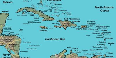 Otok Venezuele karti