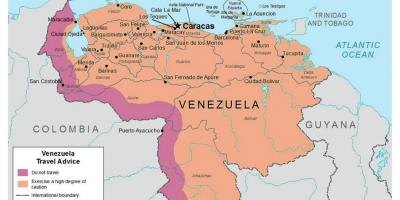 Venezuela na karti